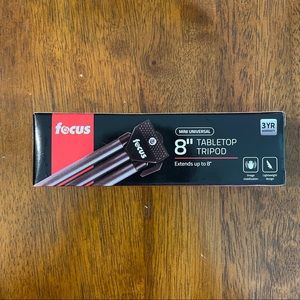 Focus mini universal 8” tabletop tripod
